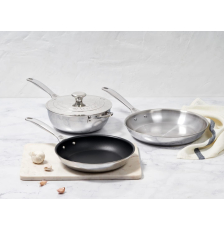 Poêle acier inoxydable 26 cm Signature - Le Creuset