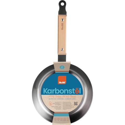 Poêle en acier carbonne 20cm Karbonsteel - Ibili