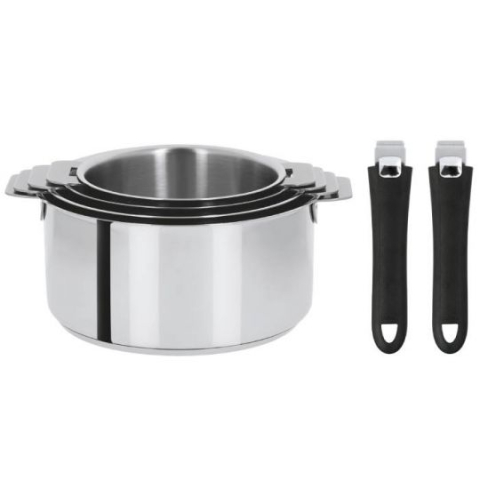 Batterie de 4 casseroles...