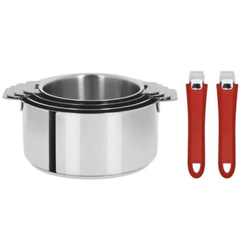 Batterie de 4 casseroles...