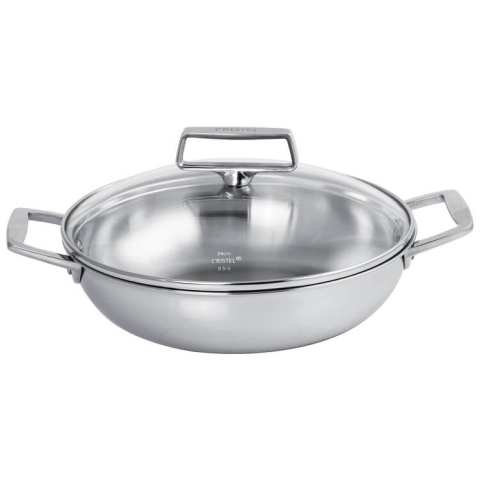 Plat sautoir en inox à 2...