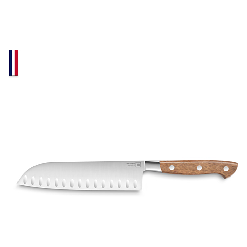 Couteau Santoku Georges en bois 19 cm - Tarrerias Bonjean