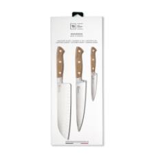 Couteau Santoku Georges en bois 19 cm - Tarrerias Bonjean