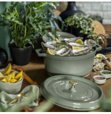 Cocotte ronde en fonte émaillée 28 cm - Staub