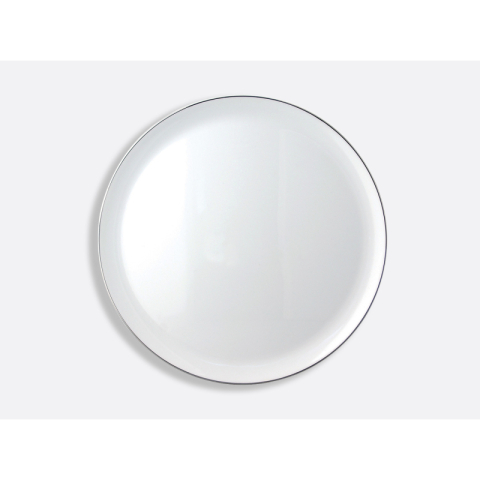 Plat à tarte porcelaine blanc 32 cm - Table Passion