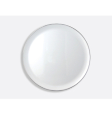 Plat à tarte porcelaine blanc 32 cm - Table Passion