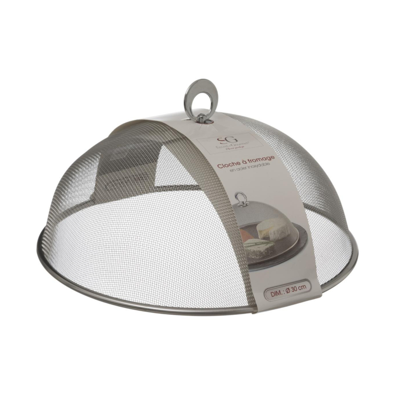 Cloche à fromage inox D30 cm - SECRET DE GOURMET