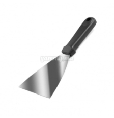 Raclette triangulaire inox 25x10 cm pour pâtisserie - Ibili