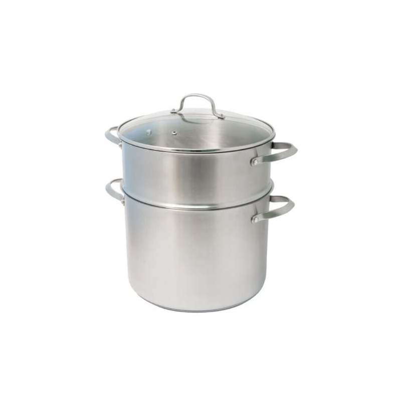 Couscoussier inox Médina 30 cm 15 L - Baumalu