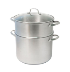 Couscoussier inox Médina 30 cm 15 L - Baumalu
