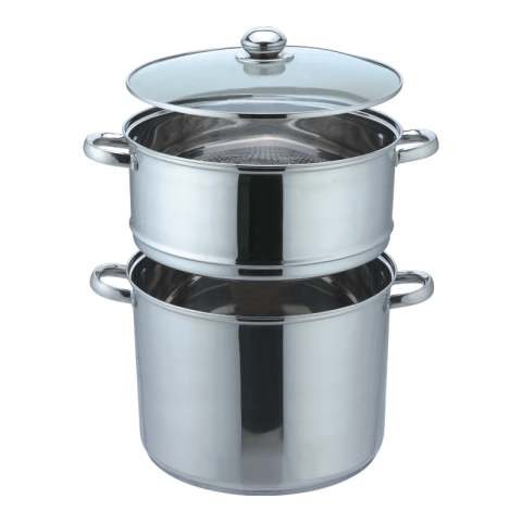 Couscoussier inox Médina 30 cm 15 L - Baumalu