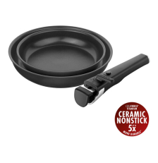 ZWILLING UNLOCK 2 poêles céramique + poignée - Zwilling