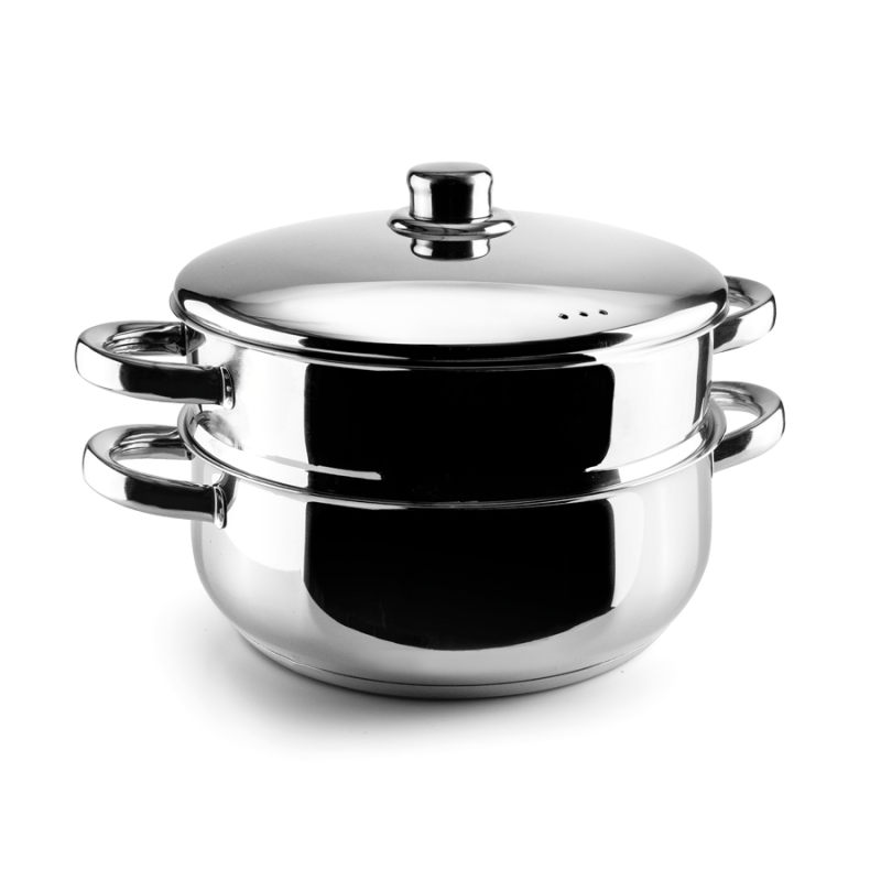 Faitout cuit-vapeur Oslo 24 cm 3,5 L - Ibili