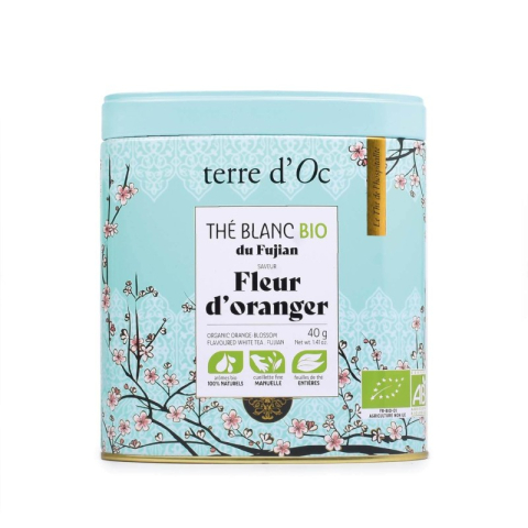 Thé blanc bio fleur...