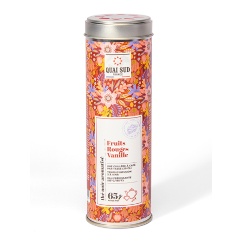 Thé noir fruits rouges...