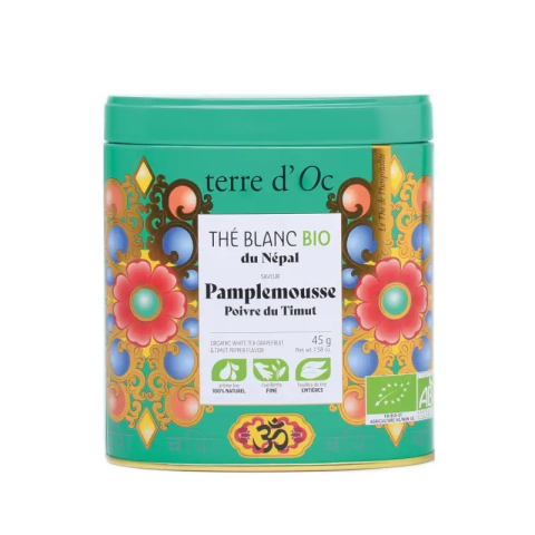 Thé blanc bio pamplemousse...