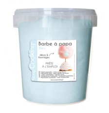 Barbe à papa bleue en pot 35 g - ScrapCooking