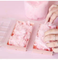 Barbe à papa bleue en pot 35 g - ScrapCooking