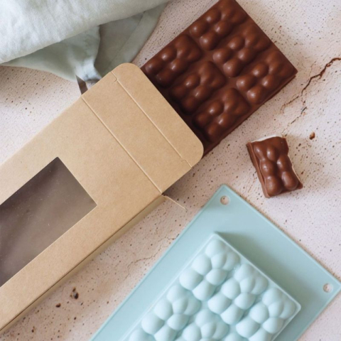5 Étuis en carton pour tablettes de chocolat - ScrapCooking