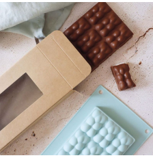 5 Étuis en carton pour tablettes de chocolat - ScrapCooking
