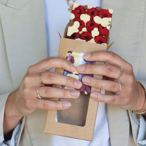 5 Étuis en carton pour tablettes de chocolat - ScrapCooking