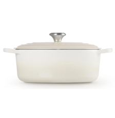 Faitout Signature Ovale Meringue 29 cm - Le Creuset