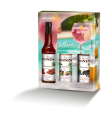 Coffret sirops cocktails piscine 3 x 25 cl - Monin