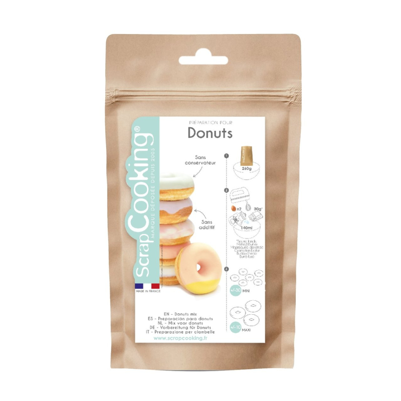 Préparation à donuts 270 g - ScrapCooking