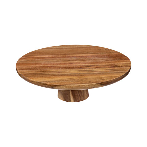 Planche Mina ovale 36x26 cm en acacia - Atmosphera