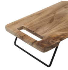 Planche de présentation en bois acacia 40 cm - Secret de Gourmet