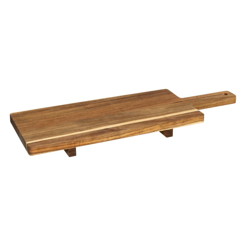 Planche de présentation en bois acacia 70 cm - Secret de Gourmet