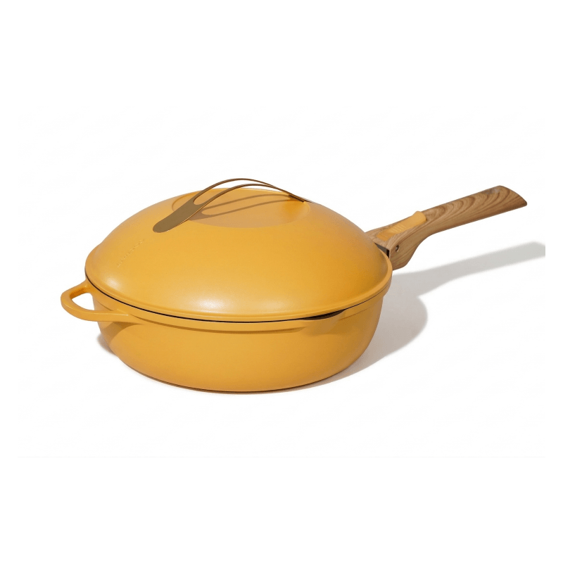 Poêle "La Fabuleuse" 8 en 1 couleur Mangue 24cm - Cookut
