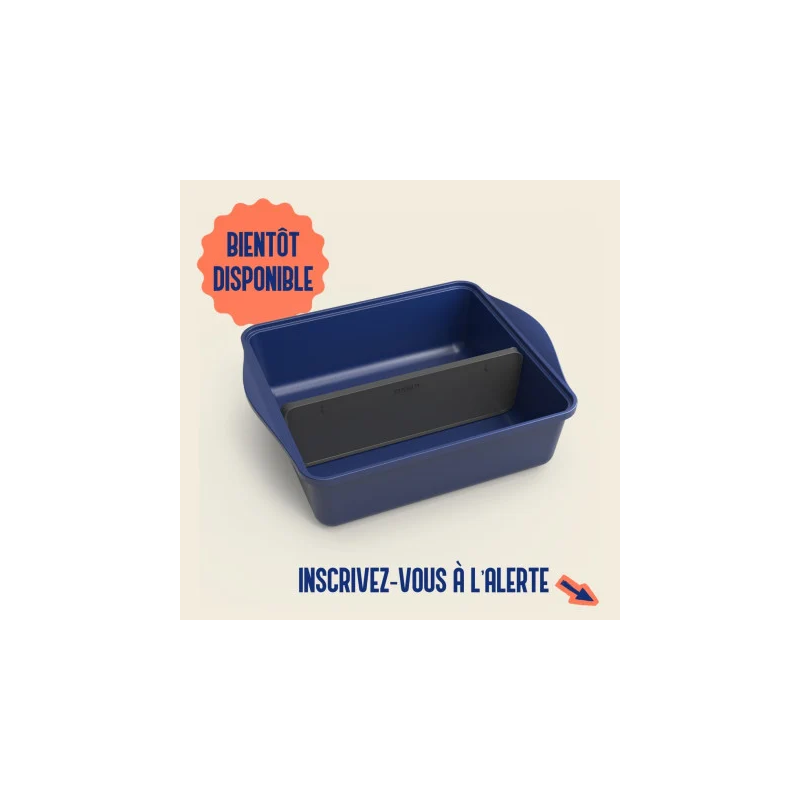 L'Incroyable plat à four ajustable bleu 30x24cm - COOKUT