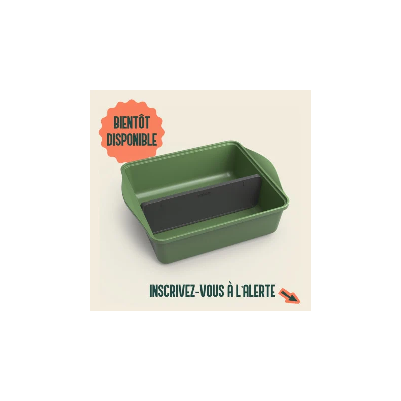 L'Incroyable plat à four ajustable vert 30x24cm - COOKUT