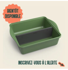 L'Incroyable plat à four ajustable vert 30x24cm - COOKUT