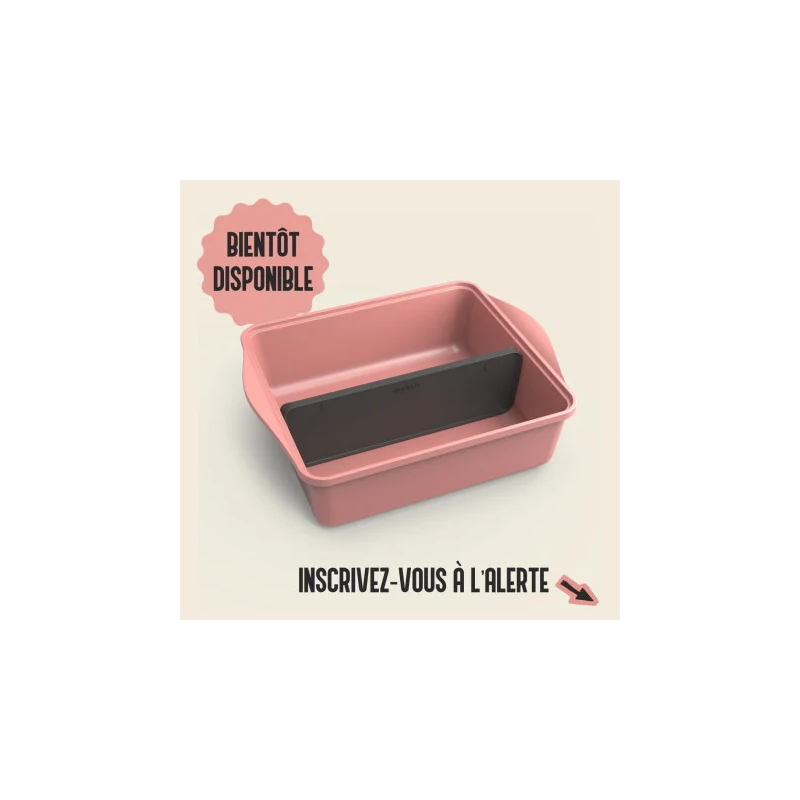 L'Incroyable plat à four ajustable rose 30x24cm - COOKUT