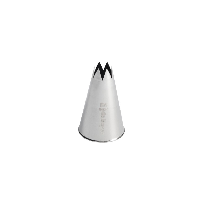 Douille cannelée inox 13 mm E6 - de Buyer